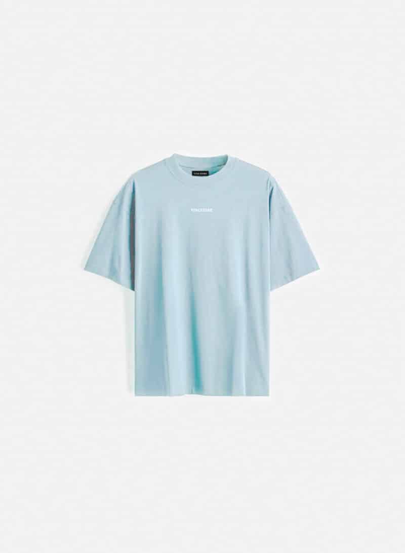 Remera Oversize Sky Blue